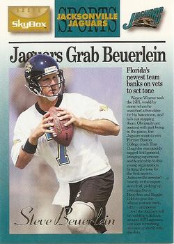 Steve Beuerlein Jacksonville Jaguars 1995 SkyBox Premium NFL #55